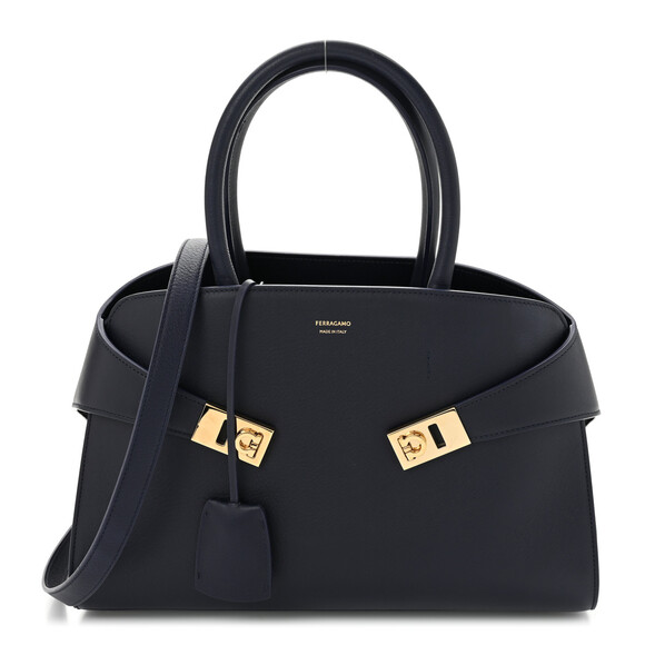 Salvatore Ferragamo Calfskin Small Hug #183580S16B - Picture 1 of 12